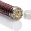 Edgar Marcus Coin Storage Tubes Clear Plastic-1