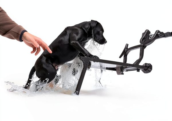 Momarsh Ramp Stand Foldable Dog Safety Boat Ladder-4