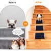 INRLKIT Wood Dog Ramp Gray Pet Safety Stairs 154lb Capacity-5