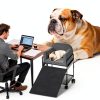 Jingteng Adjustable Dog Ramp Gentle Incline Senior Pets-4