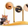 YAQUHO Dog Ramp Pine Wood Anti Slip Stairs Small Medium Dogs-3