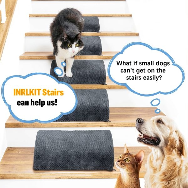INRLKIT Dog Ramp High Density Foam Anti Slip Small Dogs-3