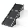 YAQUHO Dog Ramp Pine Wood Anti Slip Stairs Small Medium Dogs-2