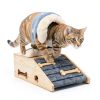 YAQUHO Dog Ramp Pine Wood Anti Slip Stairs Small Medium Dogs-8