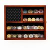 Dononr Wooden Coin Display Case Office Product-3