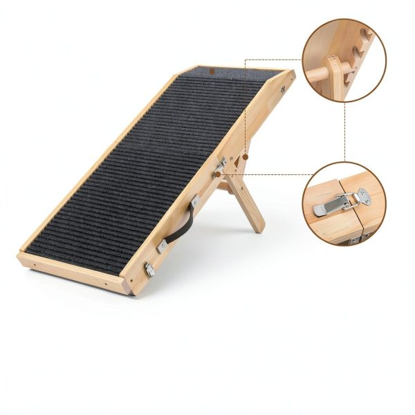 Hy-Wramp-NW Wooden Pet Ramp by Pawsome Pets-2