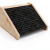 Coositel Dog Ramp for Stairs Bamboo Anti-Slip Pet Safety-1