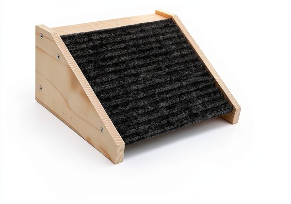 Coositel Dog Ramp for Stairs Bamboo Anti-Slip Pet Safety-1