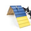 Koretech Dog Agility Ramp Adjustable Foldable Training-3