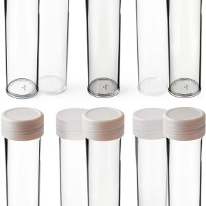 IVYRISE Coin Storage Tubes Plastic 10 Pack-0