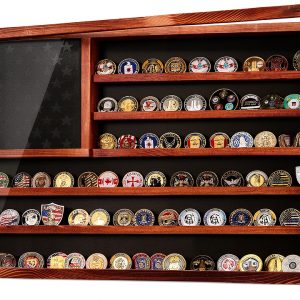 MOCAS Wooden Coin Display Holder-0