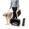 MYUNIK Wood Dog Ramp Foldable Adjustable Pet Bed Couch-5