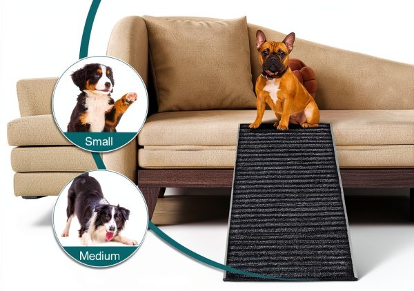 Kacoomi Dog Safety Ramp Adjustable Height Foldable Pet Ramp-2