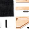 Coositel Dog Ramp for Stairs Bamboo Anti-Slip Pet Safety-3
