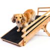 DoggoRamps Couch Ramp Solid Maple Adjustable for Small Dogs-0