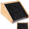 Coositel Dog Ramp for Stairs Bamboo Anti-Slip Pet Safety-0