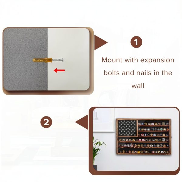 MOCAS Wooden Coin Display Holder-5