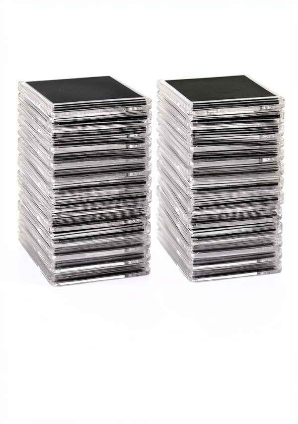 Uncle Paul Coin Capsule Set Black Gaskets 25pcs-0