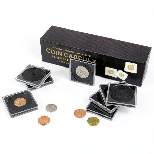 ALCYON Coin Capsule Holder Acrylic Transparent-5