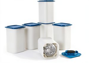 Lighthouse Sqube Coin Tubes Plastic Stackable-0