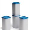 Lighthouse Sqube Coin Tubes Plastic Stackable-3