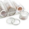Coin Capsules Hicarer Plastic Coin Storage-5