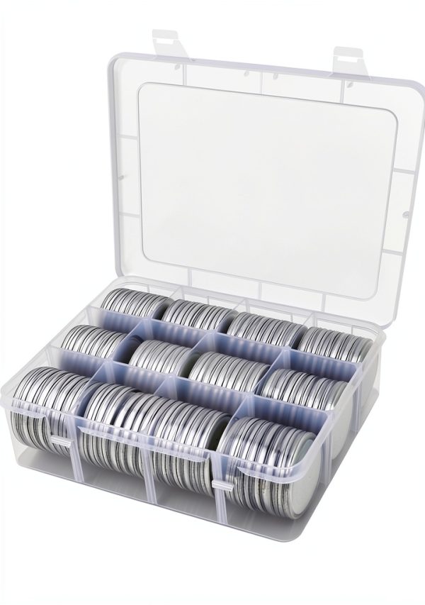 Clear Coin Trays & Coin Boxes by ALCYON Plastic-0
