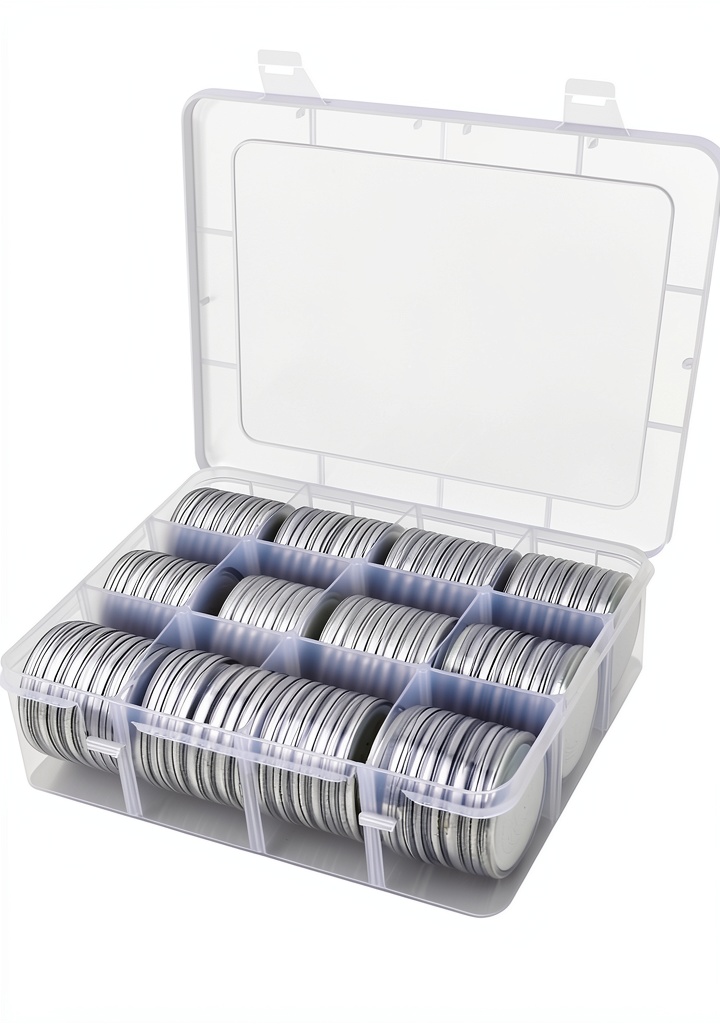 Clear Coin Trays & Coin Boxes by ALCYON Plastic