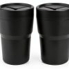Marsrut Plastic Coin Box Mini Piggy Bank Black-0
