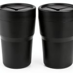 Marsrut Plastic Coin Box Mini Piggy Bank Black-0