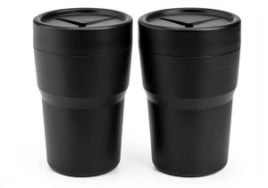 Marsrut Plastic Coin Box Mini Piggy Bank Black-0