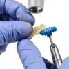 Dental Polishing Kit CHINA 3 Color Diamond Disc Set with Spiral Brush-1