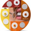 Vocadok Polishing Kit YK41pcs 4-Level Roughness Wheels with Mandrel-3