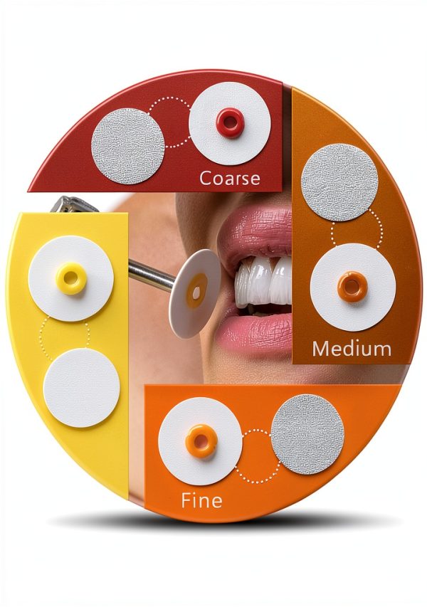Vocadok Polishing Kit YK41pcs 4-Level Roughness Wheels with Mandrel-3