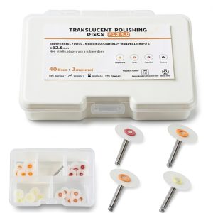 Vocadok Polishing Kit YK41pcs 4-Level Roughness Wheels with Mandrel-0