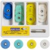 GENERIC Dental Polishing Discs Kit with Assorted Grits Plastic Mandrel-0