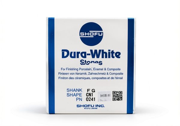 Dental SHOFU Dual-White Stones for Porcelain and Composite 12pcs-0