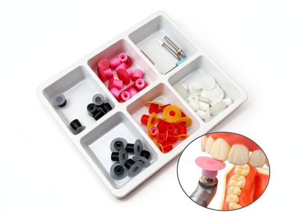 Shuodi Resin Dental Polishing Disc Set 8mm/12mm with Mandrel-0
