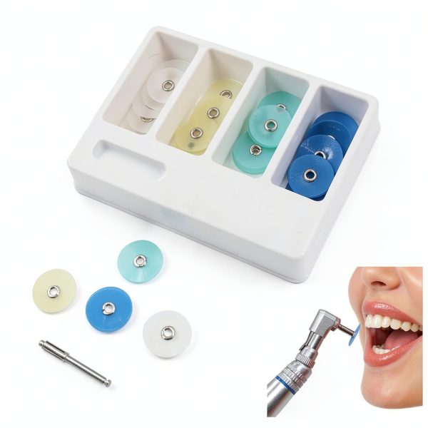 Composite Finishing Kit YAFIYGI 40 Dental Polishing Discs 12mm and-0