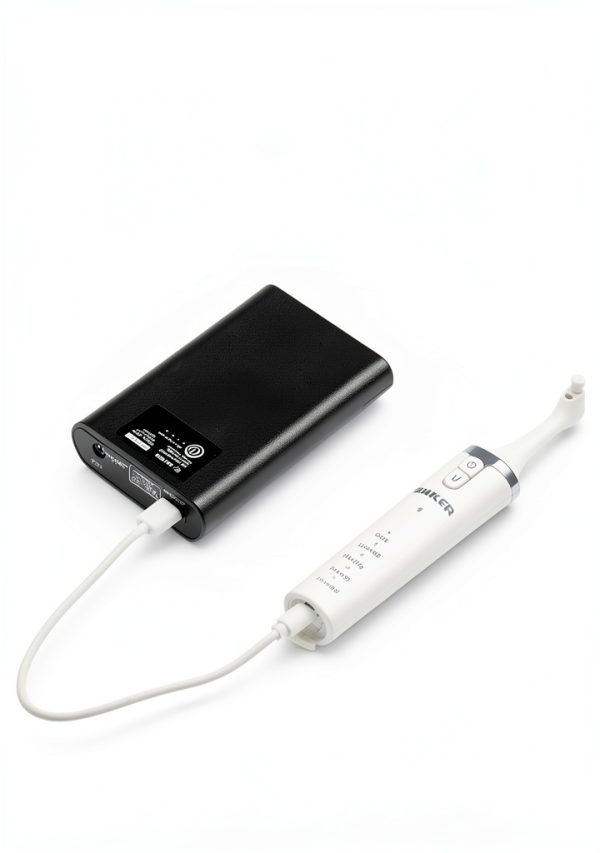 Saker Tooth Polisher P3 Dental Kit LED Light, 5 Speed Modes,-3