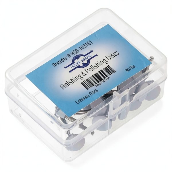 Finishing & Polishing Dental Discs 30/Bx House Brand Dentistry Shank-0