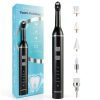 Tooth Polisher RRZIOM Rechargeable Kit with LED Light and 5 Brush-0